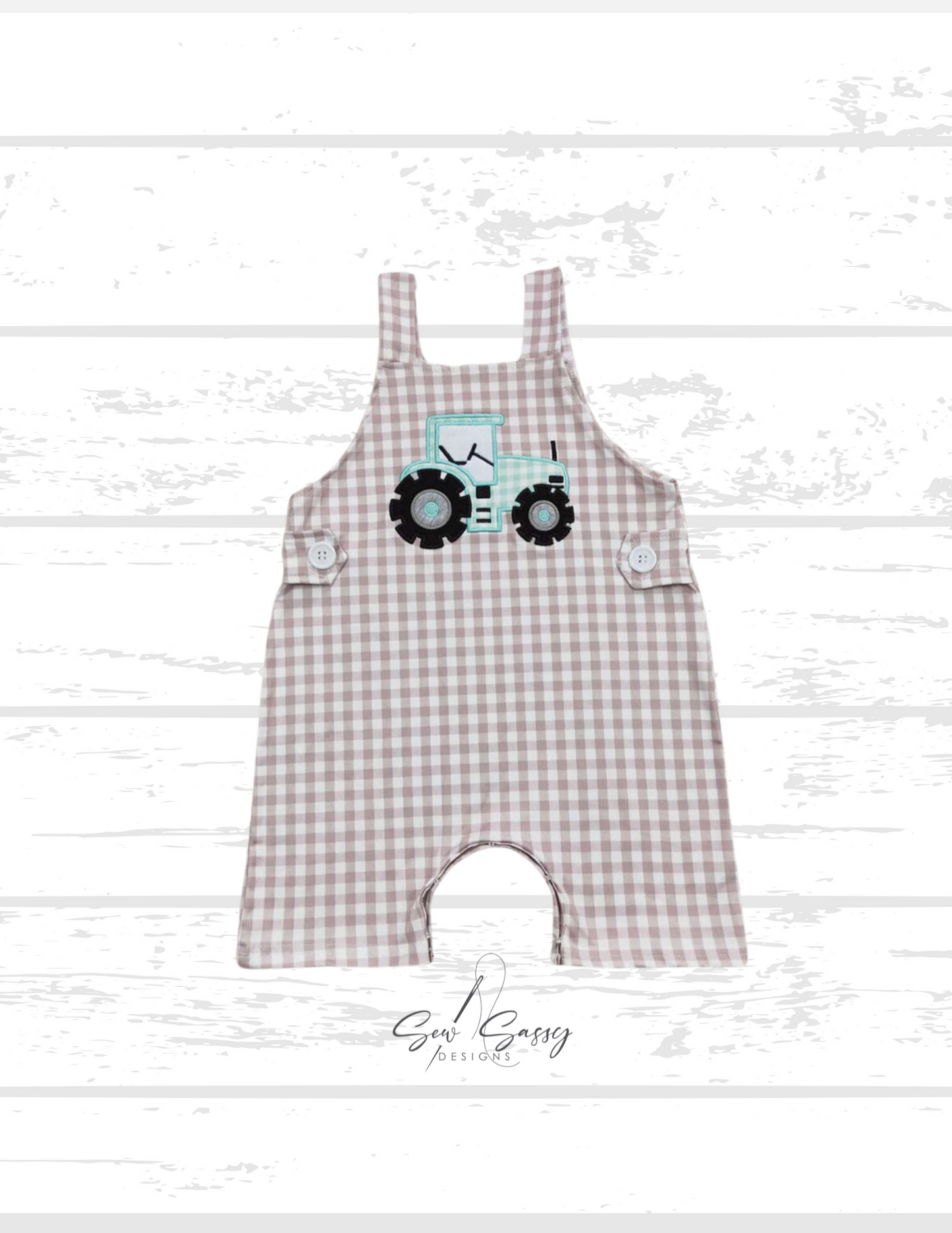 Boys Tractor Overalls